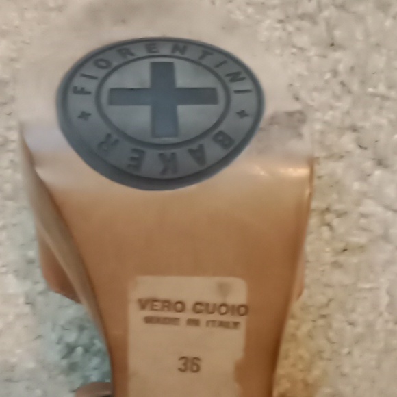 Women's Tan Sandals Florentini And Baker 36 - Picture 5 of 5